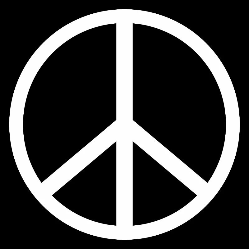 Symbole blanc de paix
