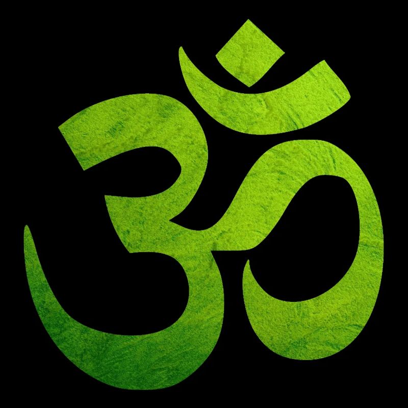 Green OM, Om, Hindu Om, Om Symbol, Aum, OM