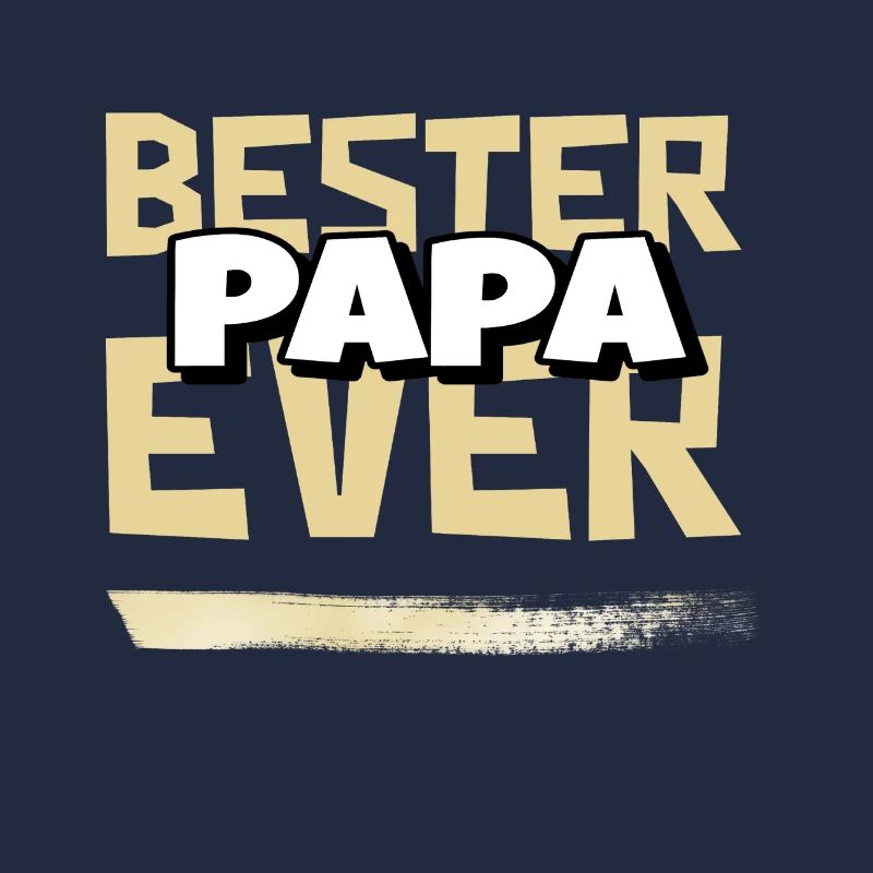 bester papa ever gold | best dad | bestes geschenk