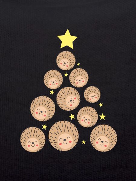 Hedgehog xmas Christmas tree
