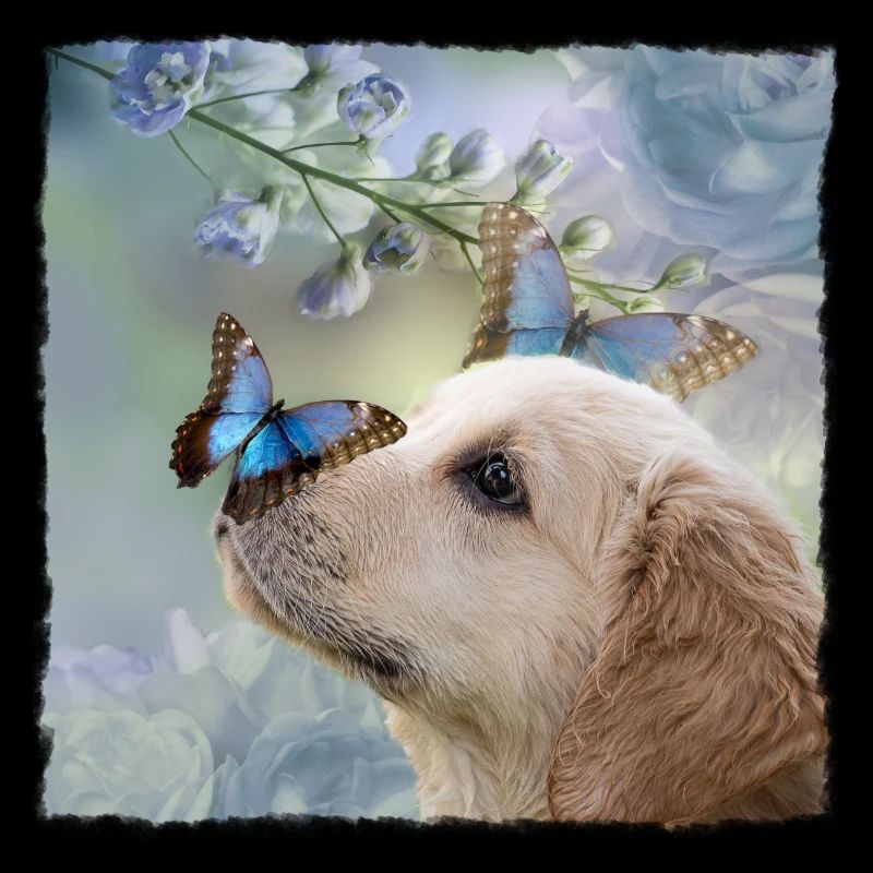 Chiot papillon chiot papillon mignon chien