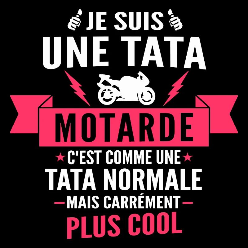 je suis une tata motarde