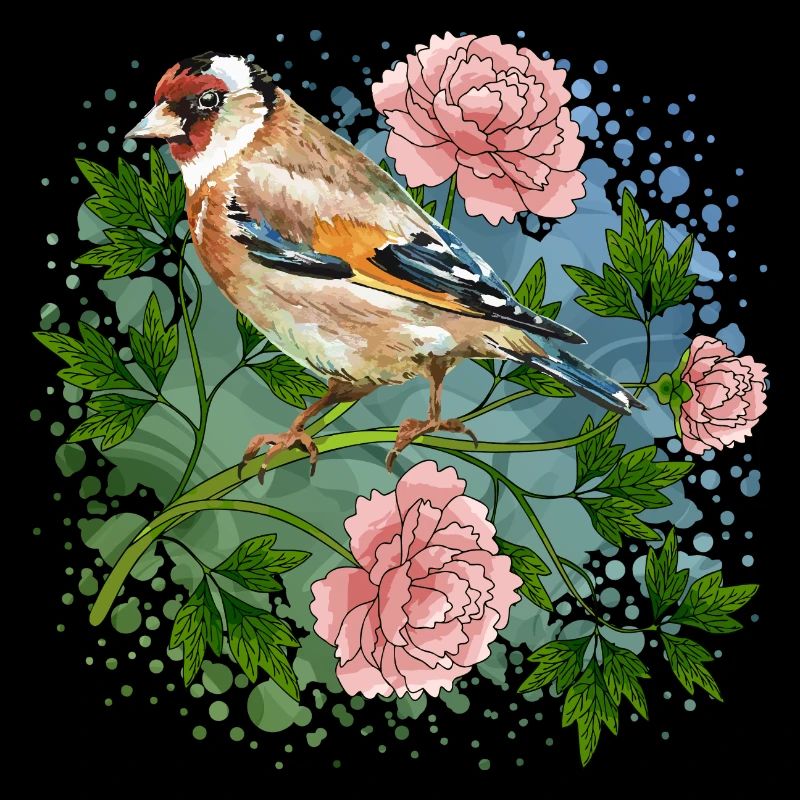 Oiseau coloré