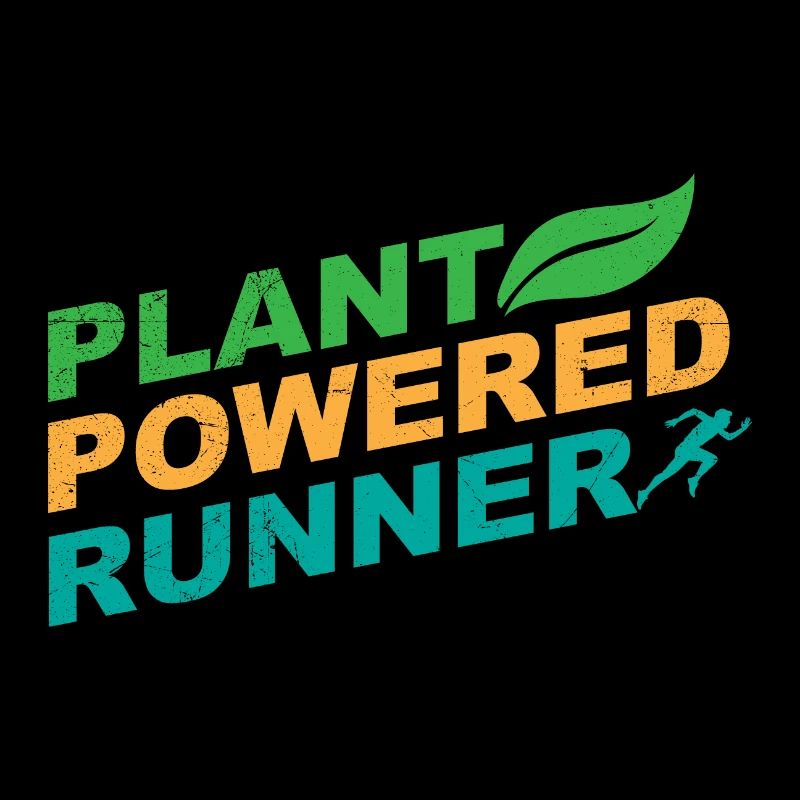 Plant Powered Runner Jogger Drôle idée de cadeau