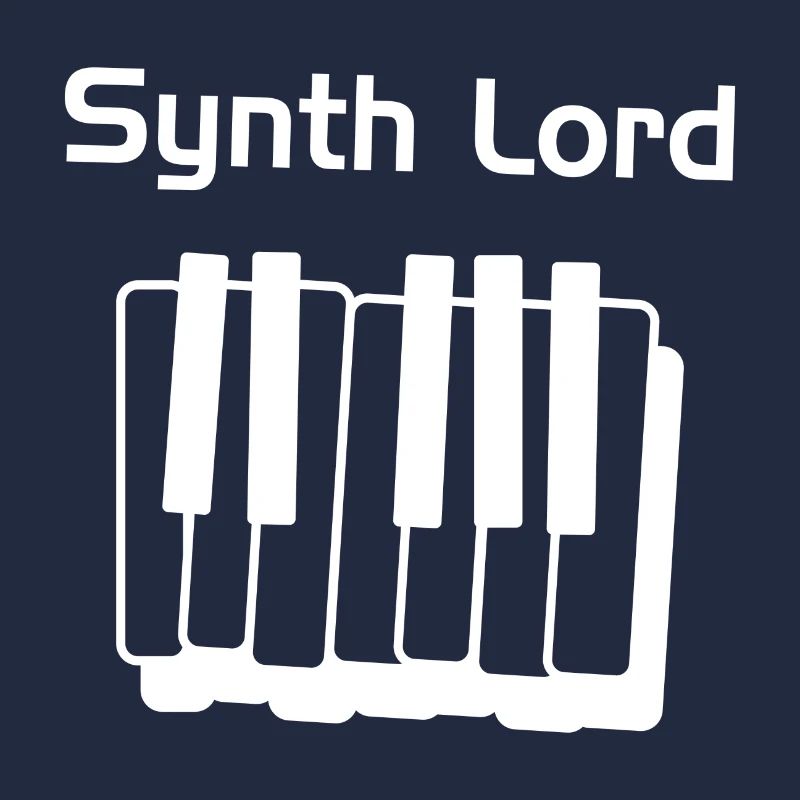 Synth lord Synthesizer Musician Keyboard Gift