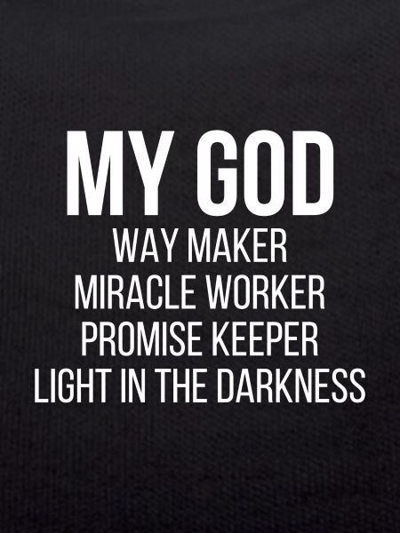 My god way maker