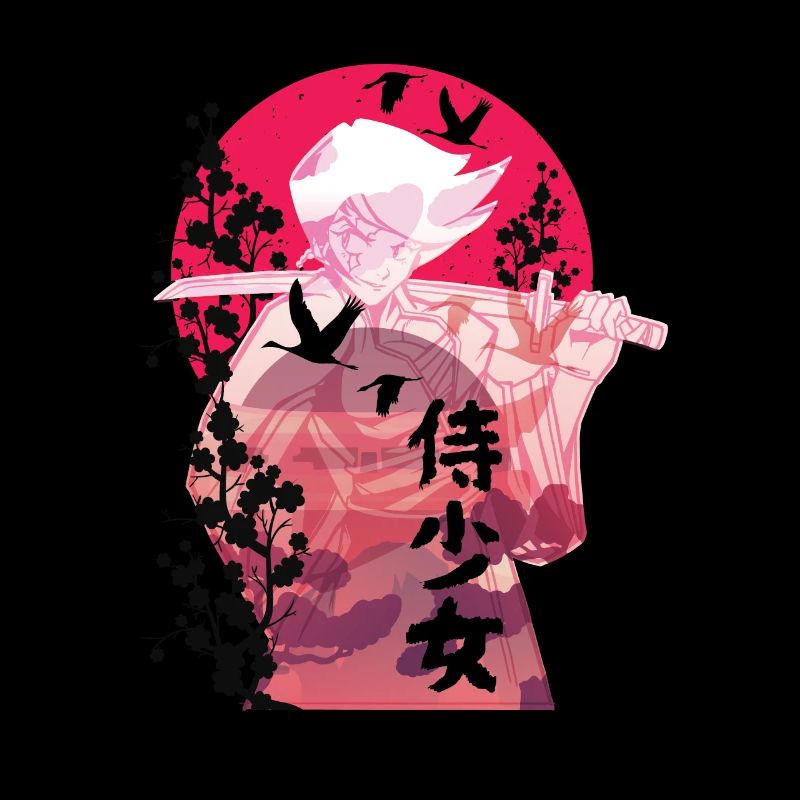 FILLE SAMOURAÏ