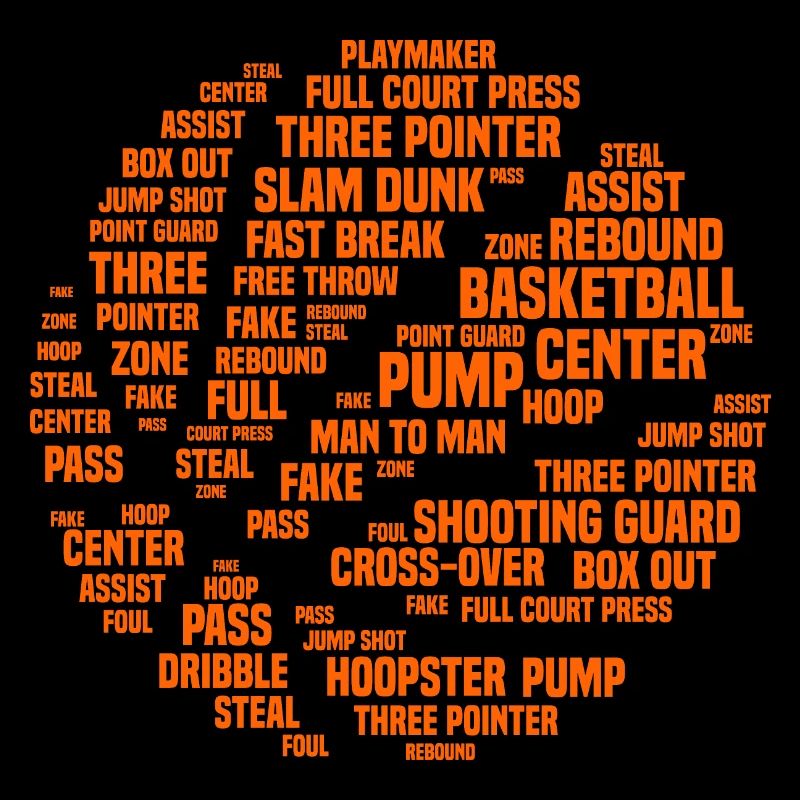 Basket-ball de mots basketteur