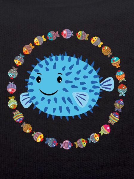 Funny pufferfish
