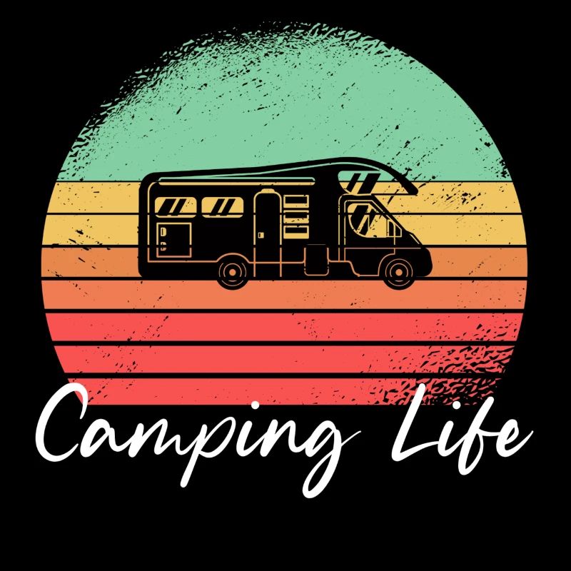 Camping Life Retro Sun Wohnmobil