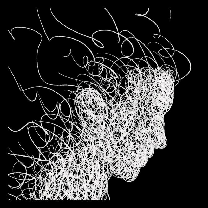 doodle female face