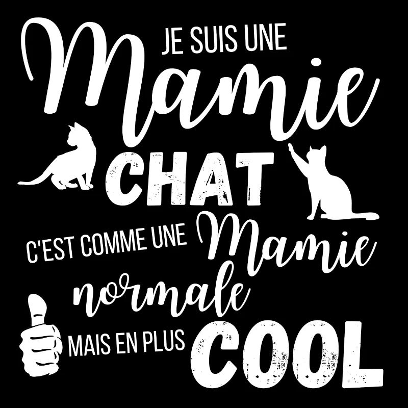Je suis une mamie chat