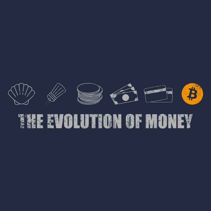 The Evolution of Money Bitcoin Cryptocurrency BTC
