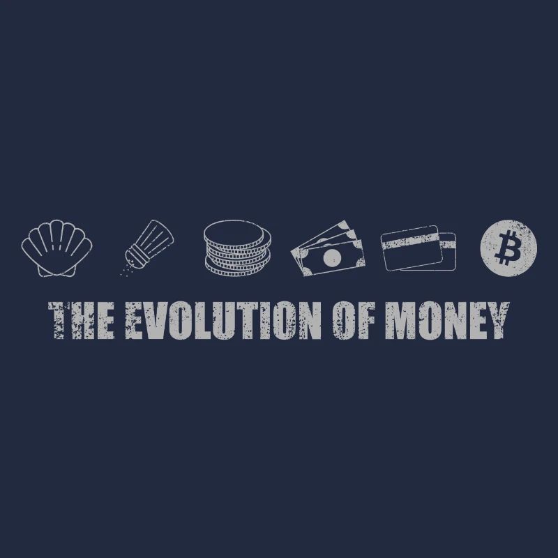 The Evolution of Money Bitcoin crypto-monnaie BTC