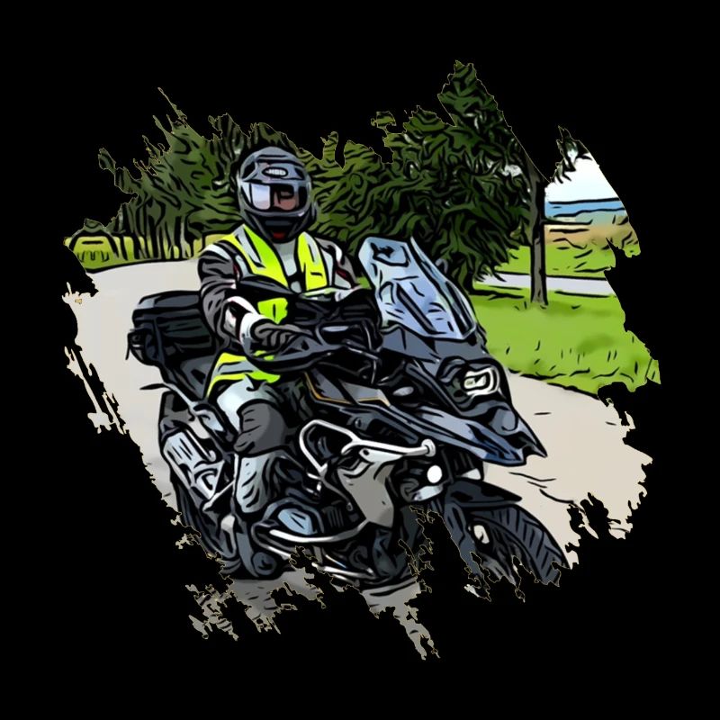 Motorradfahrer