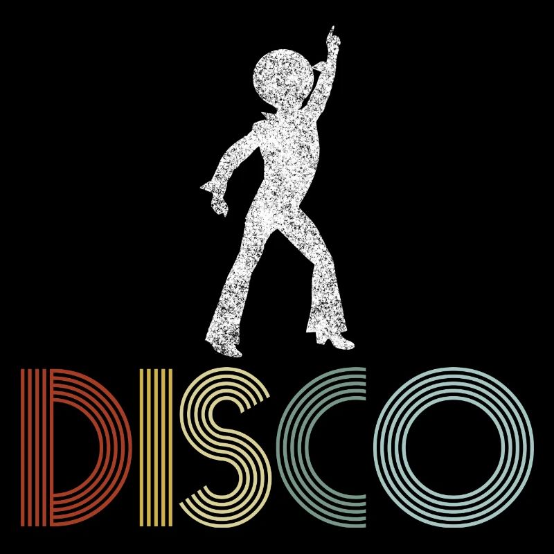 Disco 70s Retro Dancer
