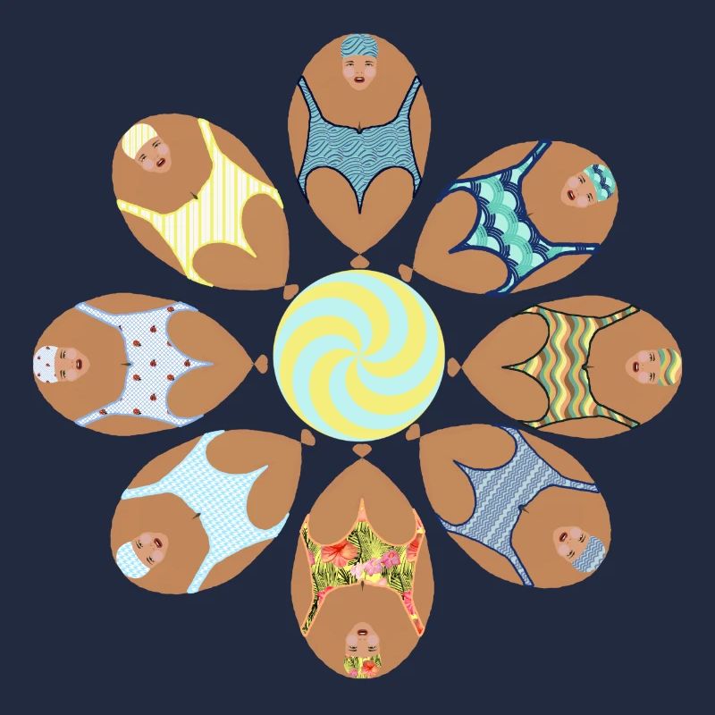 Synchrones Schwimmen