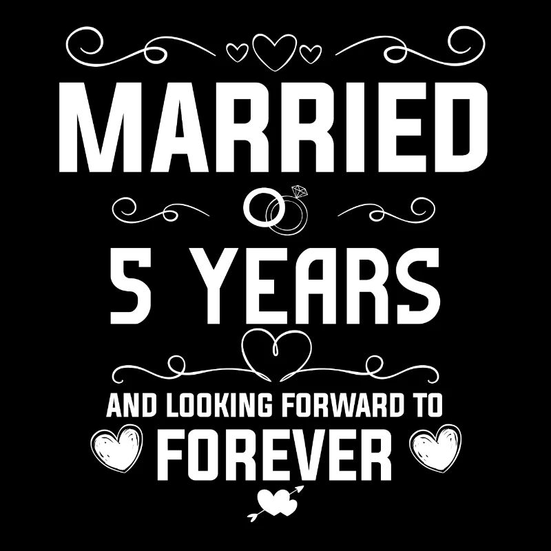 5éme anniversaire de mariage