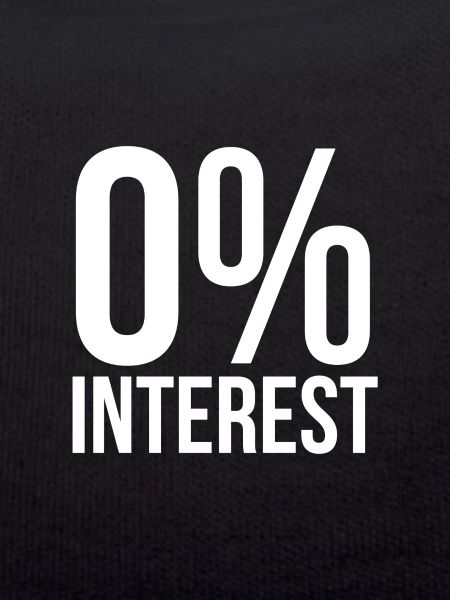 0% interest