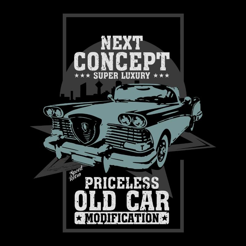 Amateurs de voitures Old Car Retro Hot Rod Oldtimer