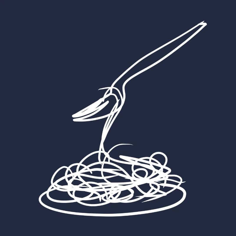 Spaghetti essen