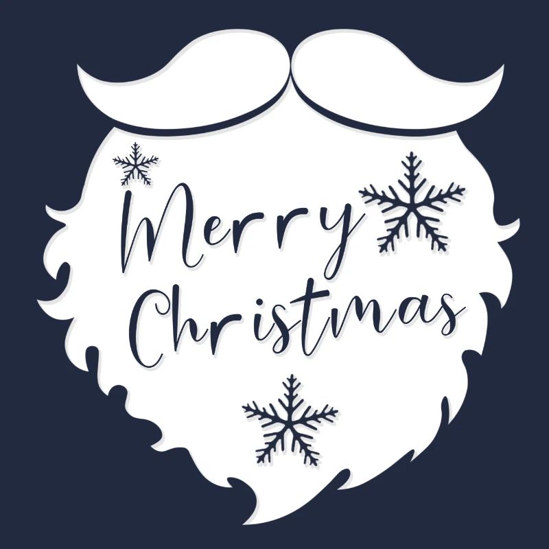 Santa Claus beard - Merry christmas