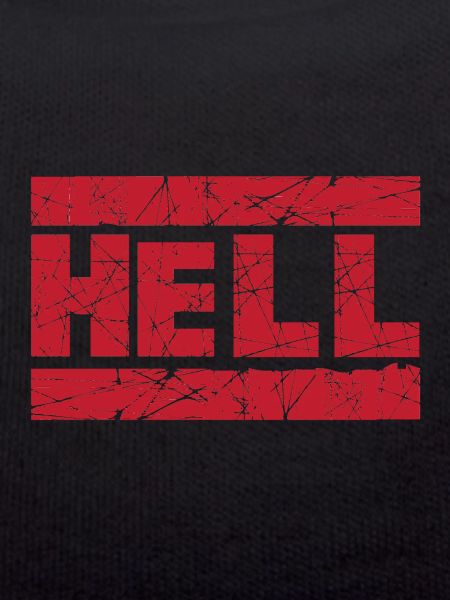 Hell Red Tintenstempel