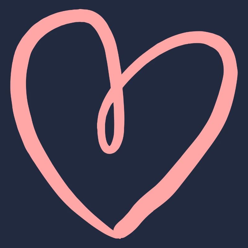 cœur rose saint valentin