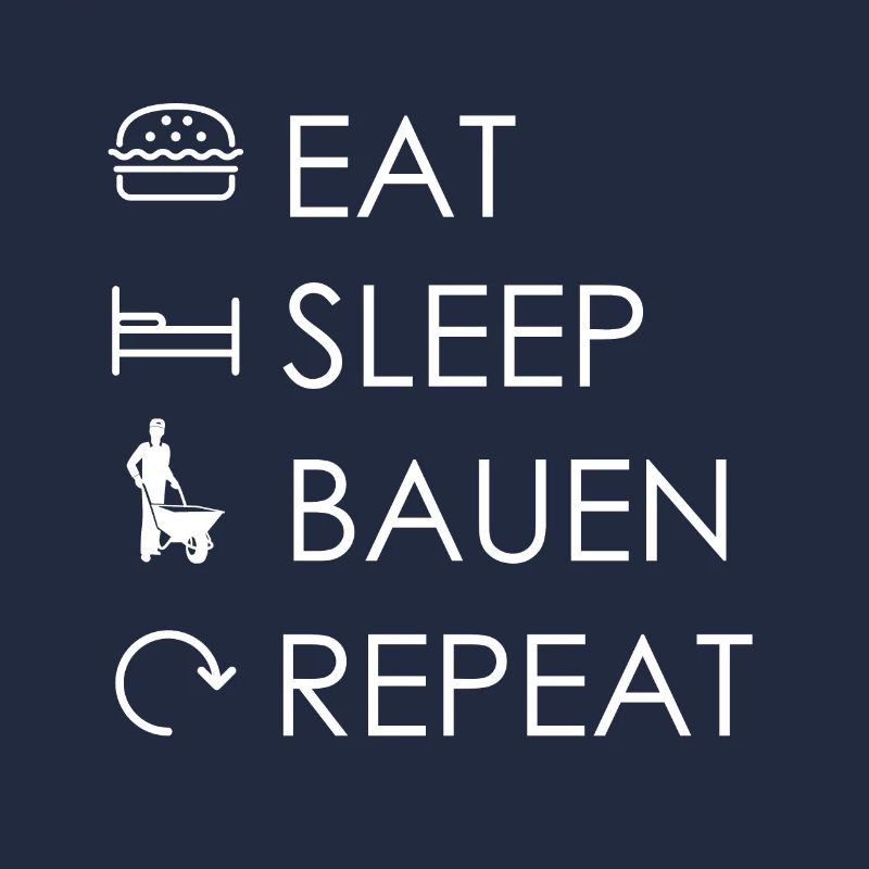 Manger dormir Construire Répéter