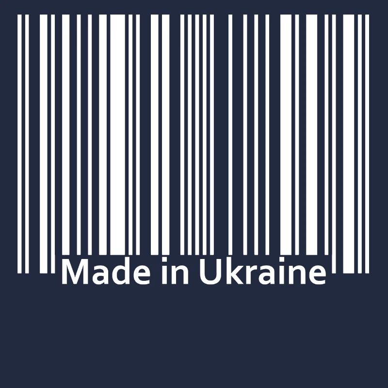 Code-barres - Fabriqué en Ukraine
