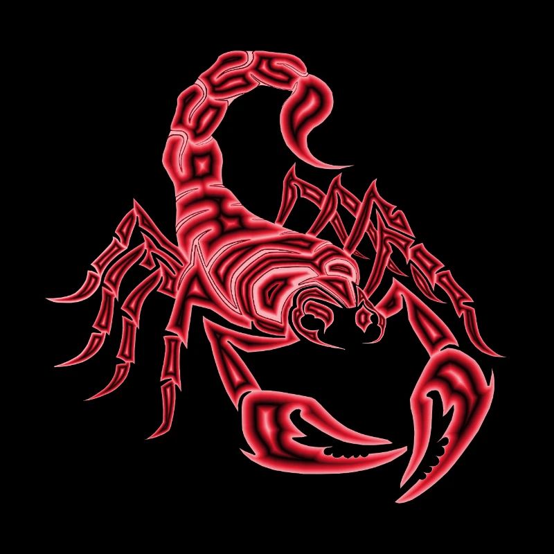 Scorpio, red
