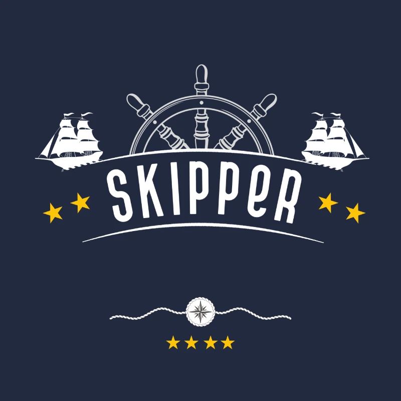 Skipper Shirt mit eigenem- oder Bootsnamen