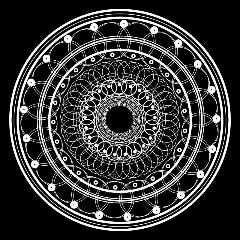 Mandala aus Kreise