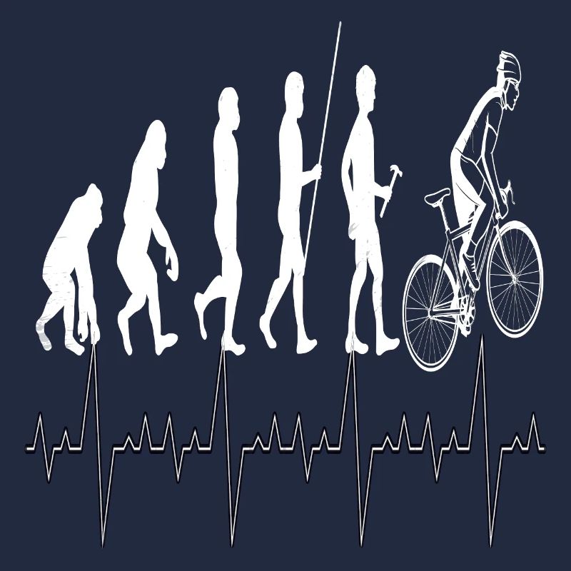 Evolution cyclist, cool bike design