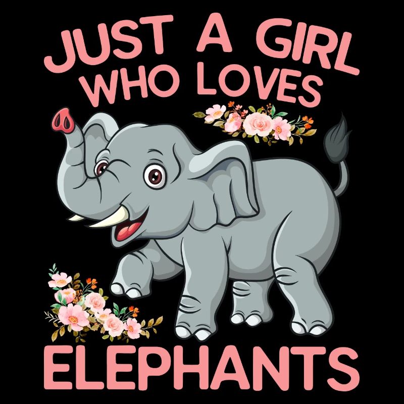 Bébé éléphant pour les filles