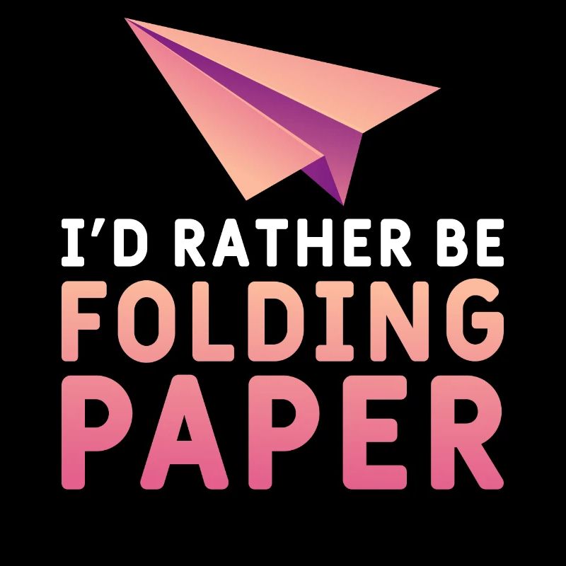 Origami Papier Flieger Papier Kunst Pilot