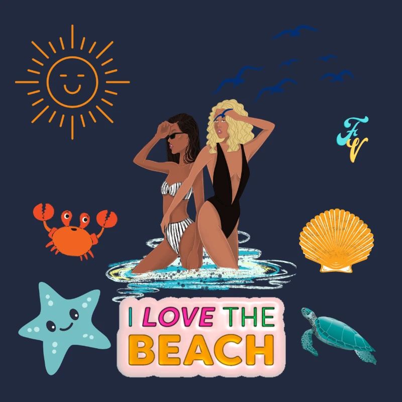 I Love the Beach