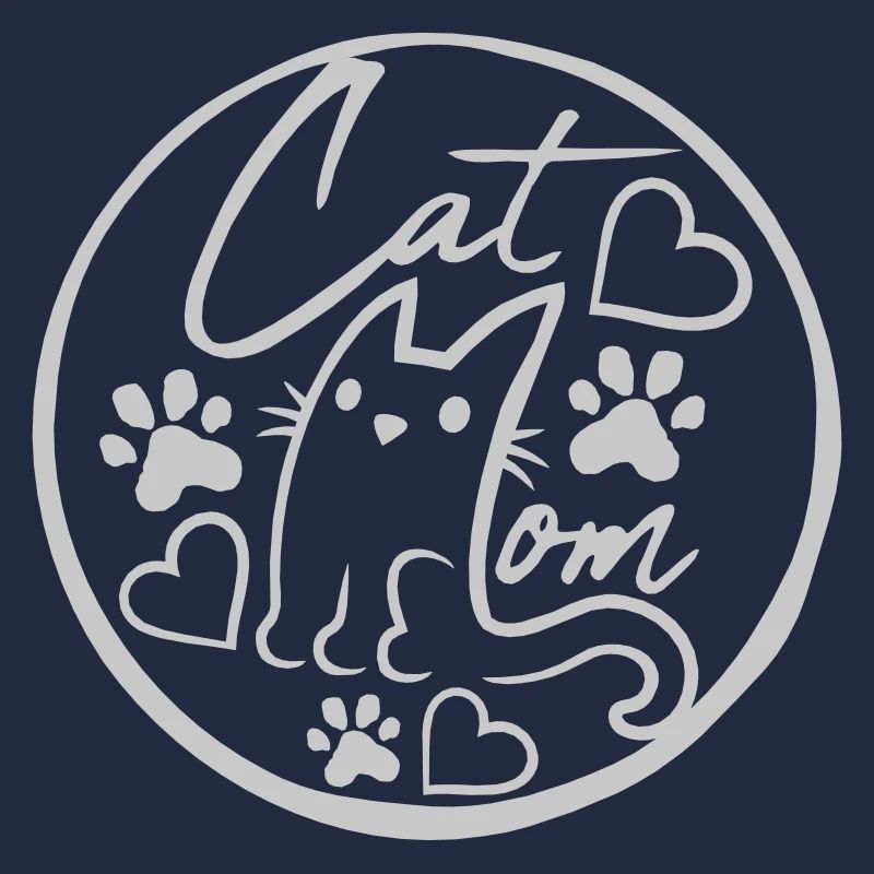 Circle Logo Chat Maman