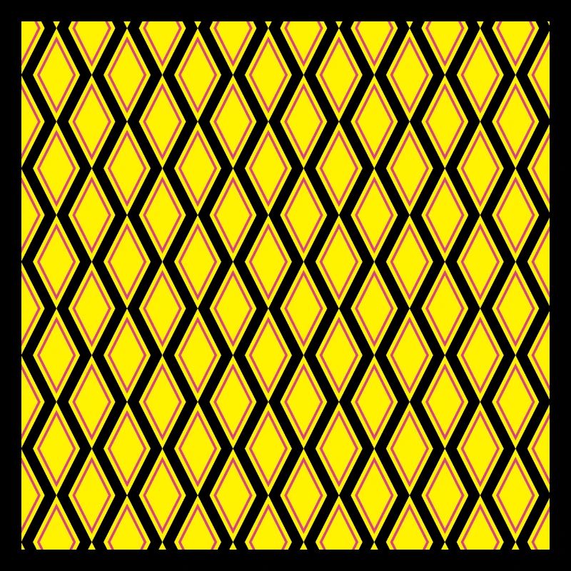 Kite diamond pattern