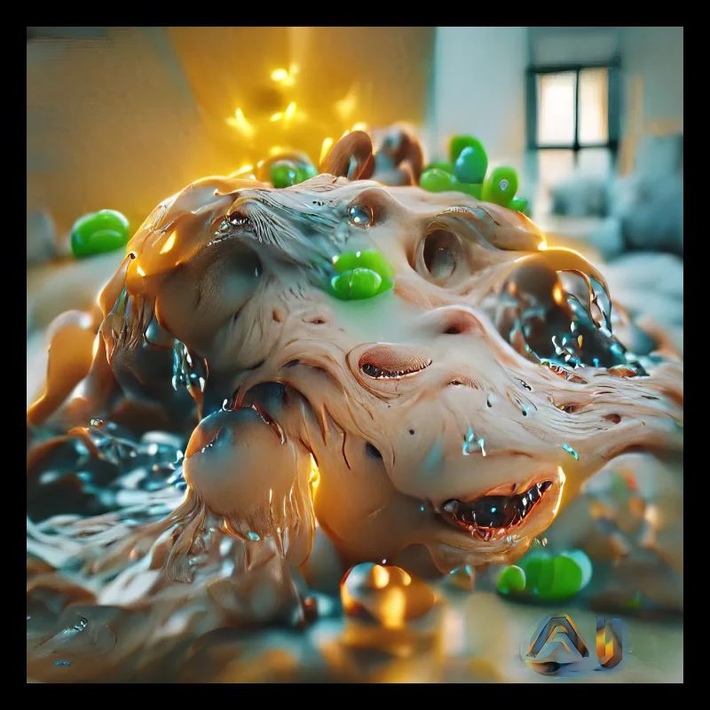 A walk through the robot mind: Goop Monster