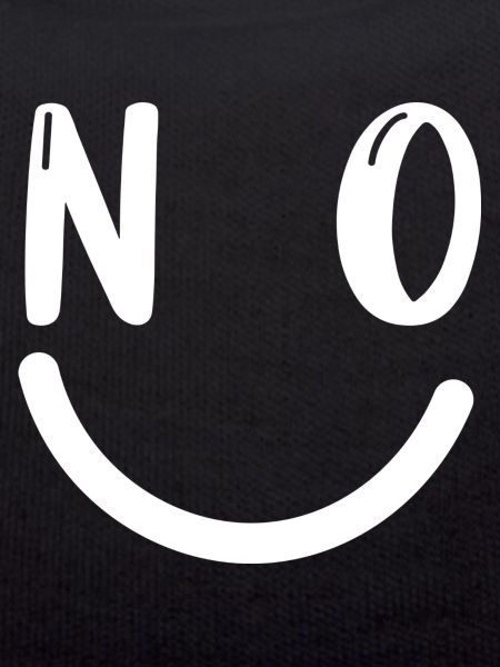 no funny smile white