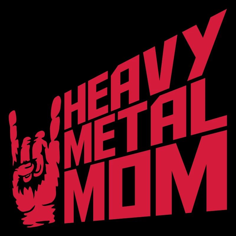 Heavy Metal Mom Logo