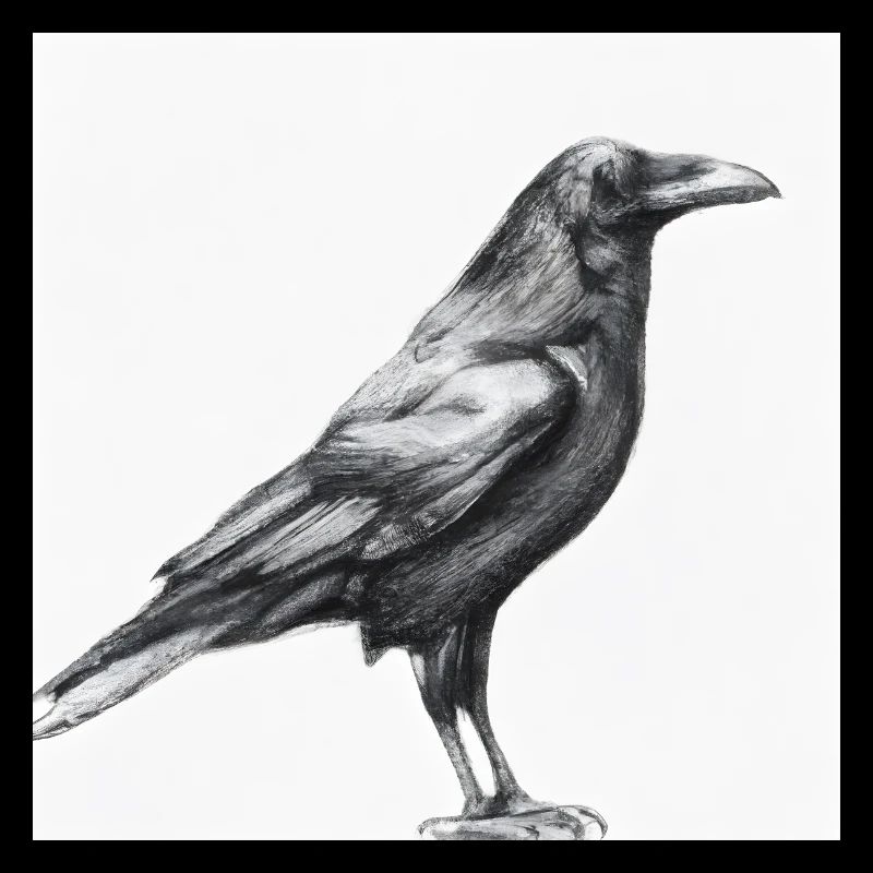 Drawn Raven