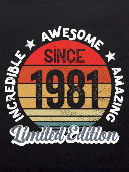 amazing since 1981 -anniversary