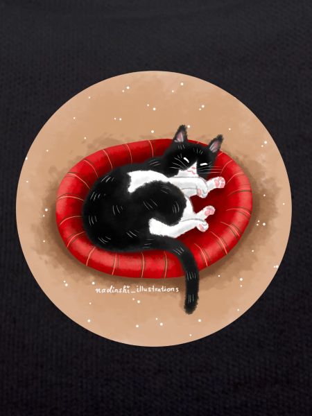 Chat dans le panier
