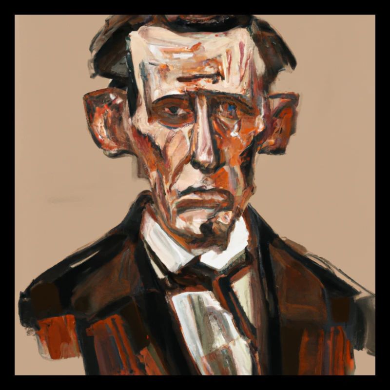 Founding Father Abraham Lincoln - Schiele