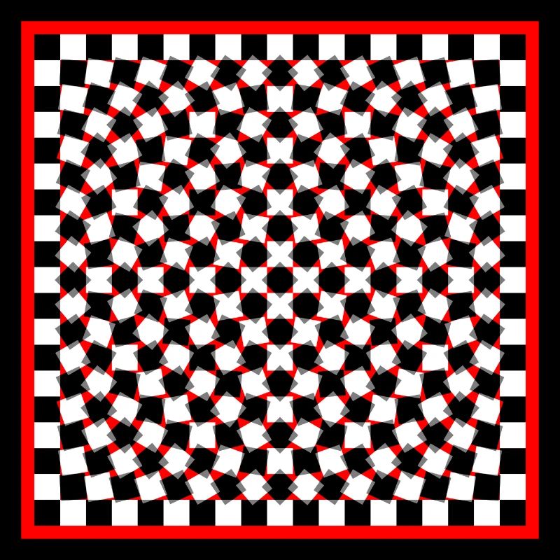 Optical Art - bloody Psycho Chess