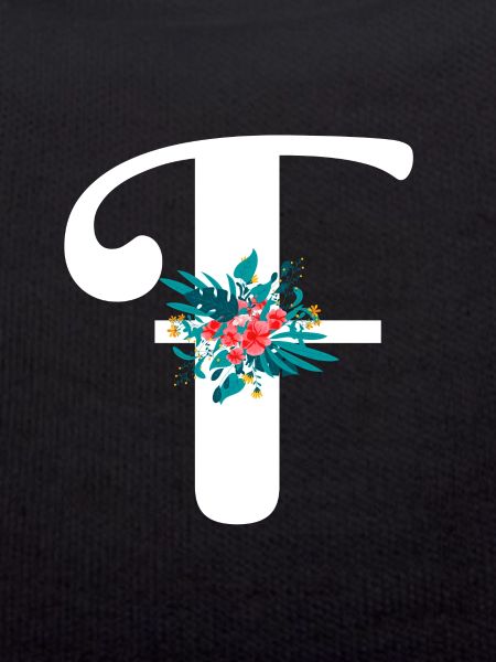 letter F flowered