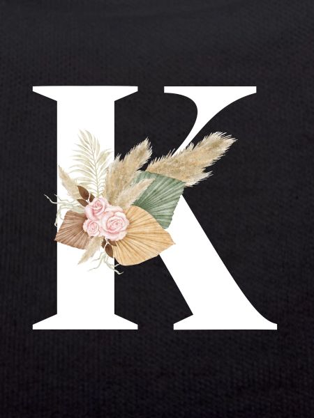 flowery letter K