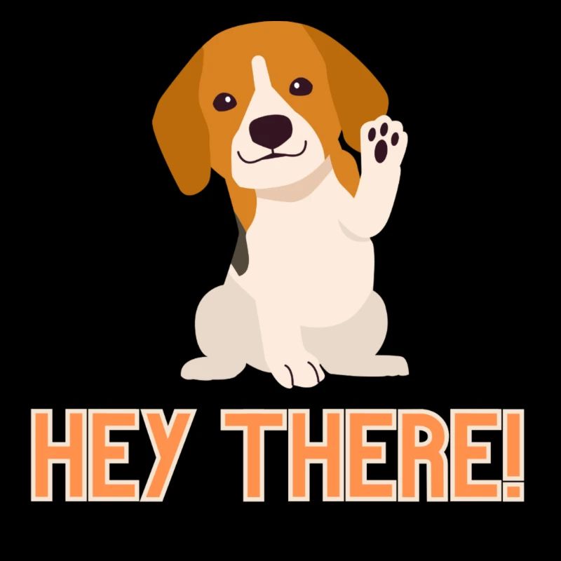 Salut le chien